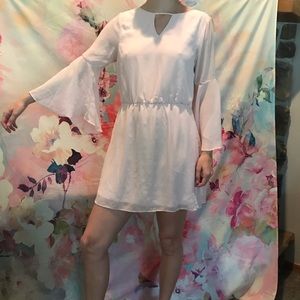 Flowy pink dress